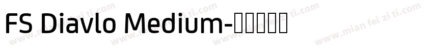 FS Diavlo Medium字体转换